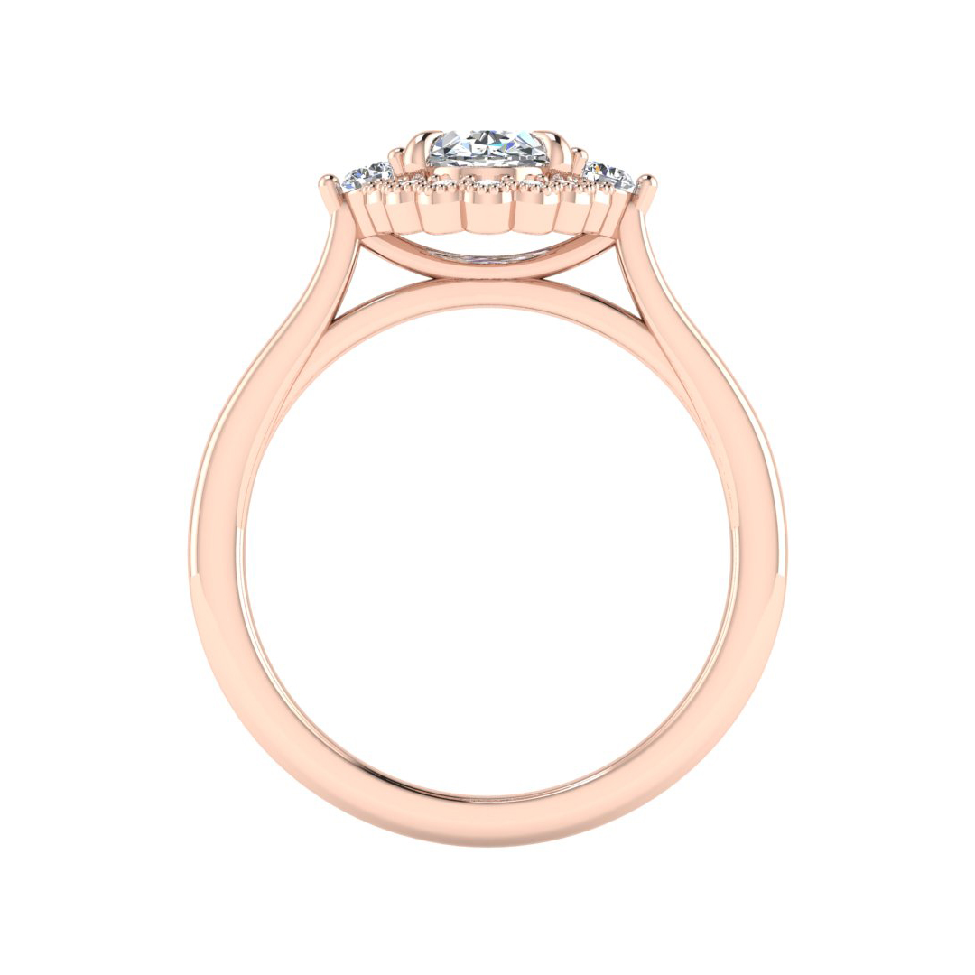 Blair Halo Engagement Ring